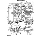 Hotpoint CTX19GLGRAD cabinet parts diagram