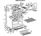 Hotpoint CTX18LLJRWH cabinet parts diagram