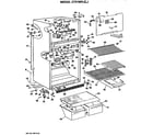 Hotpoint CTX18PLJRWH cabinet parts diagram