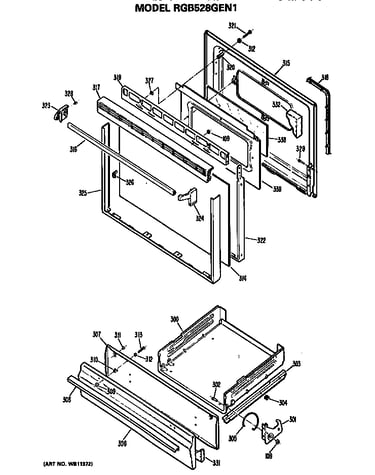 Oven door