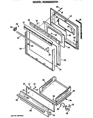 Oven door