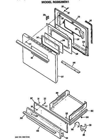 Oven door