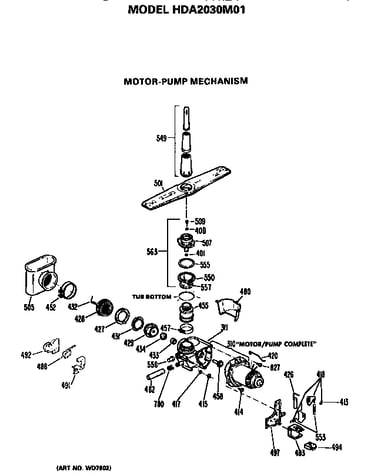 Motor-pump