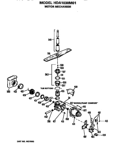 Motor-pump