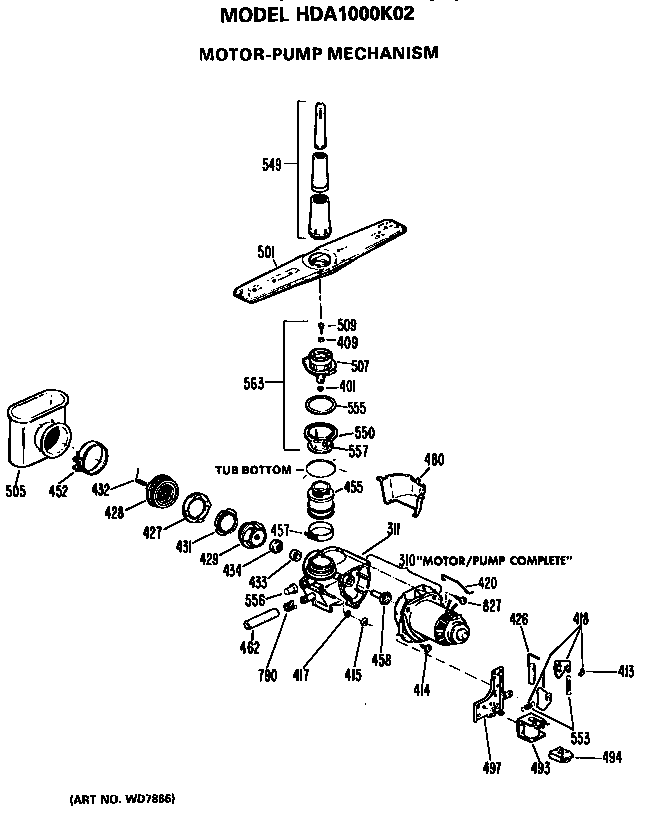 Motor-pump