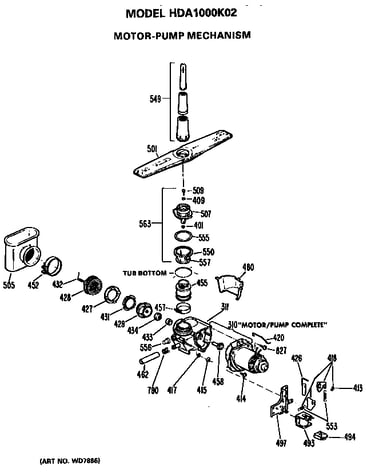 Motor-pump