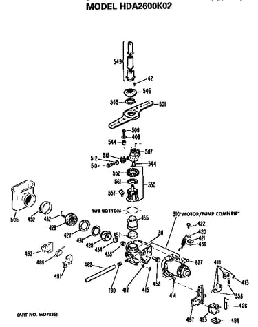 Motor-pump