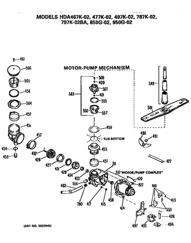 Motor-pump