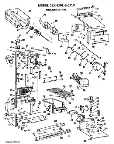 Freezer section