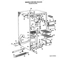 Hotpoint CSX20LLB cabinet parts diagram