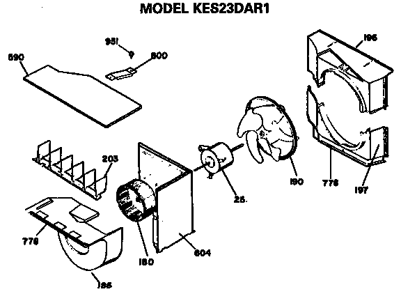 Air flow parts