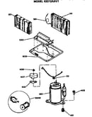 Base pan and compressor assembly