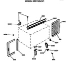 Hotpoint KED12AAV1 cabinet diagram