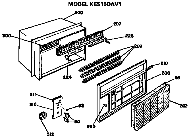 Grille assembly
