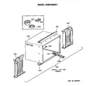 Hotpoint KCM12DBX1 cabinet diagram