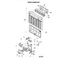 Hotpoint KMS06LAM1 grille assembly diagram