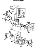 Base pan and air flow assembly