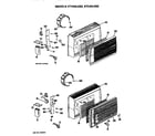 Hotpoint KTV04LAB2 grille assembly diagram