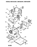 Base pan and air flow assembly