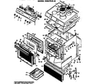 Hotpoint RF512GL3 replacement parts diagram