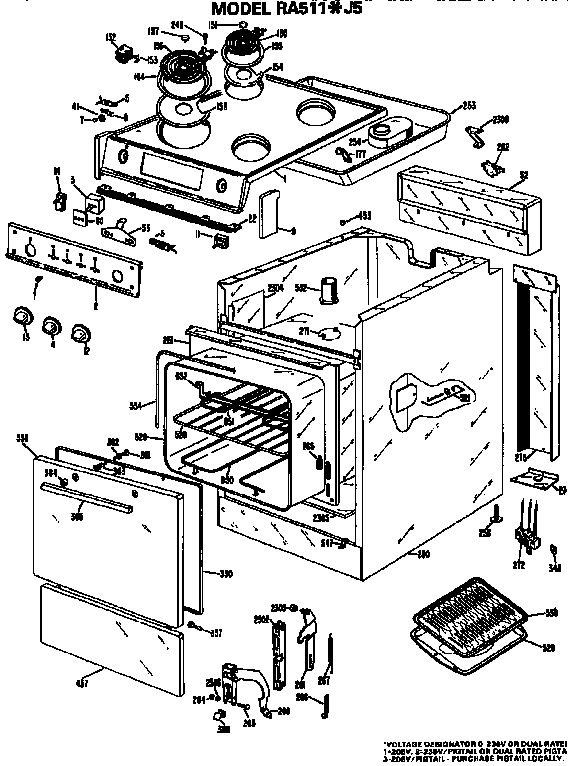 Replacement parts