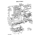 Hotpoint CTX25DKCL cabinet parts diagram