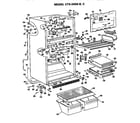 Hotpoint CTX24GKCR cabinet parts diagram