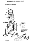 Tub/basket and agitator