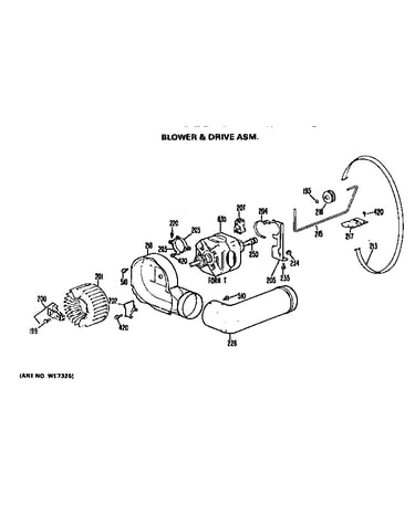 Blower and drive assembly
