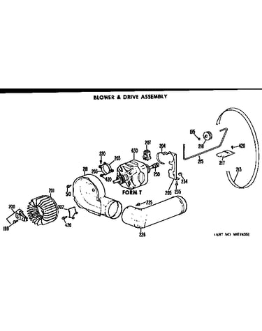 Blower and drive assembly