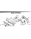 Backsplash for dlb1550bel only