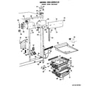 Hotpoint CSX22DKD fresh food section diagram