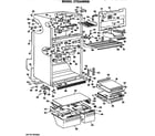 Hotpoint CTX24WKBR cabinet parts diagram