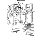 Hotpoint CTFP16CKBL cabinet parts diagram