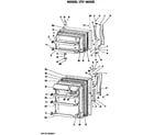 Hotpoint CTF16GKB doors diagram