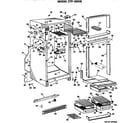 Hotpoint CTF16EKB cabinet parts diagram