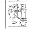 Hotpoint CTF16CKBL cabinet parts diagram