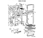 Hotpoint CTF14AKBL cabinet parts diagram
