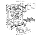 Hotpoint CTX18AKBL cabinet parts diagram