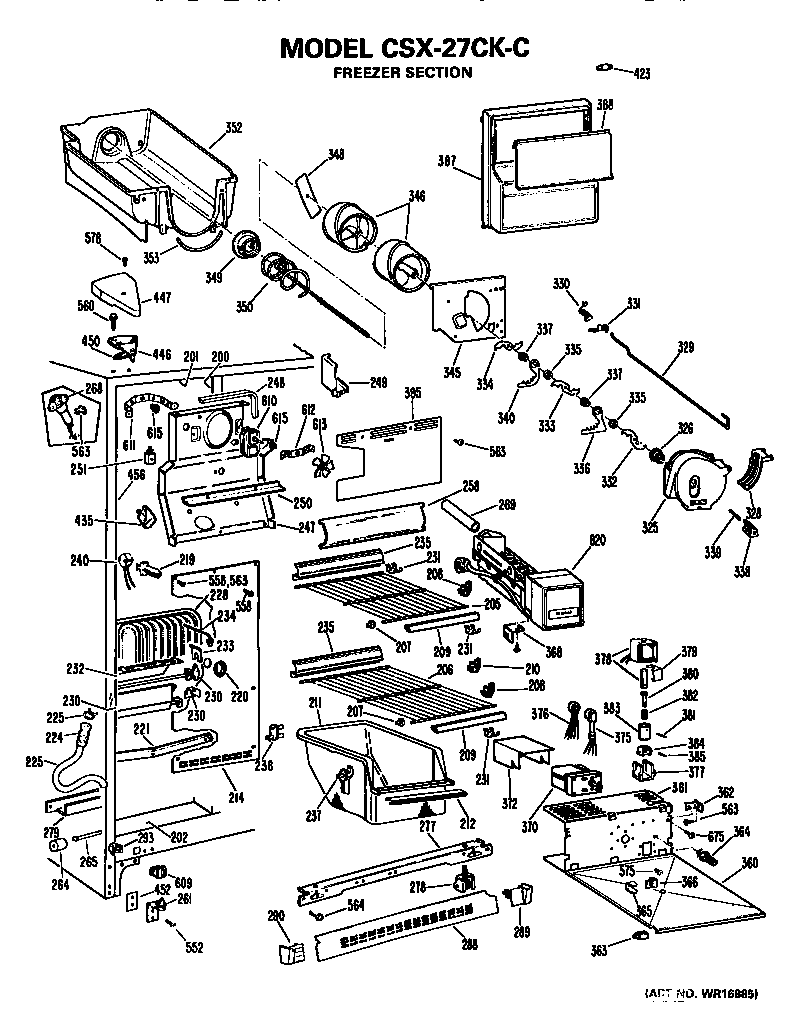 FREEZER SHELVES