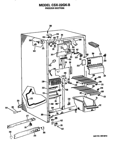 Freezer section