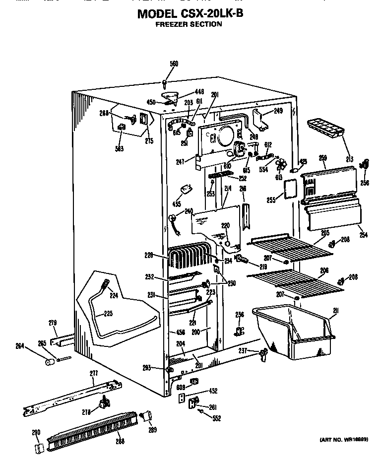 FREEZER SECTION