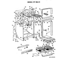 Hotpoint CTF16EJD cabinet parts diagram