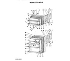 Hotpoint CTF16GJD doors diagram