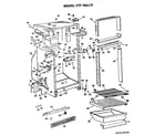 Hotpoint CTF16AJDR cabinet parts diagram