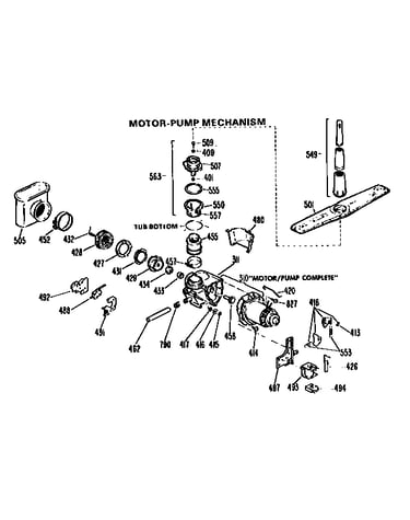 Motor-pump