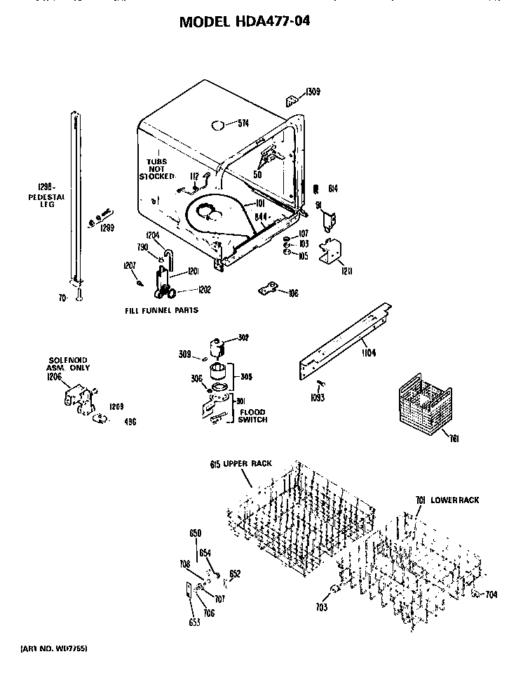 Parts diagram