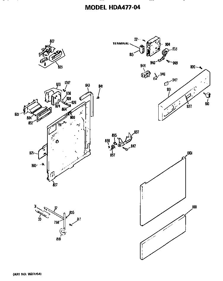 Parts diagram