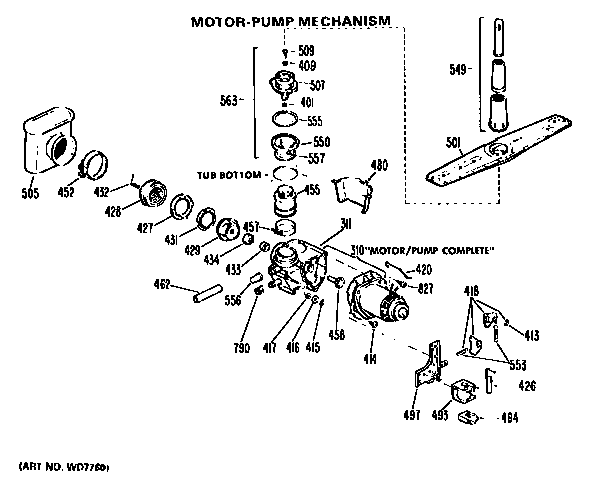 Motor-pump