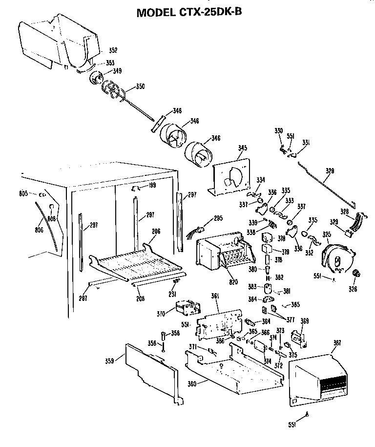 Ice bucket/auger